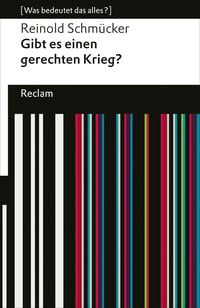 Produktbild: Gibt es einen gerechten Krieg?