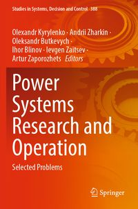Produktbild: Power Systems Research and Operation