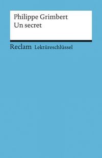 Produktbild: Lekt&uuml;reschl&uuml;ssel zu Philippe Grimbert: Un secret