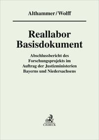 Produktbild: Reallabor Basisdokument