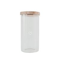 Produktbild: Vorratsglas Herz 19cm