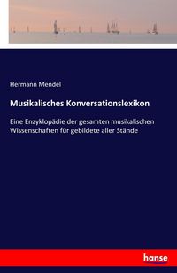 Produktbild: Musikalisches Konversationslexikon