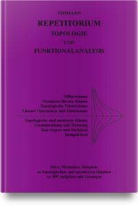Produktbild: Repetitorium Topologie und Funktionalanalysis