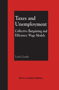 Produktbild: Taxes and Unemployment