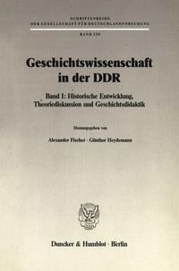 Produktbild: Geschichtswissenschaft in der DDR.