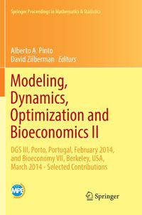 Produktbild: Modeling, Dynamics, Optimization and Bioeconomics II