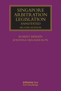 Produktbild: Singapore Arbitration Legislation