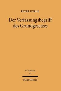 Produktbild: Der Verfassungsbegriff des Grundgesetzes