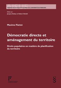 Produktbild: D&eacute;mocratie directe et am&eacute;nagement du territoire