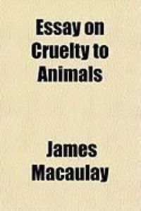 Produktbild: Essay on Cruelty to Animals