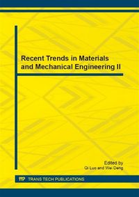 Produktbild: Recent Trends in Materials and Mechanical Engineering II