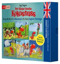 Produktbild: Englisch lernen mit dem kleinen Drachen Kokosnuss &ndash; Die gro&szlig;e Box mit 6 Abenteuern f&uuml;r kleine Englisch-Einsteiger