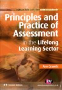 Produktbild: Gravells, A: Principles and Practice of Assessment in the Li