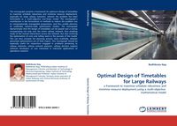 Produktbild: Optimal Design of Timetables for Large Railways
