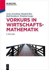 Produktbild: Vorkurs in Wirtschaftsmathematik