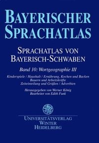 Produktbild: Sprachatlas von Bayerisch-Schwaben (SBS) / Wortgeographie III