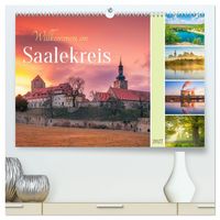 Produktbild: Willkommen im Saalekreis (hochwertiger Premium Wandkalender 2027 DIN A2 quer), Kunstdruck in Hochglanz