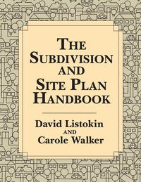 Produktbild: The Subdivision and Site Plan Handbook