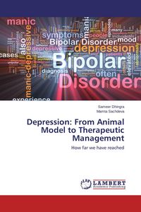 Produktbild: Depression: From Animal Model to Therapeutic Management