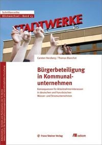 Produktbild: B&uuml;rgerbeteiligung in Kommunalunternehmen