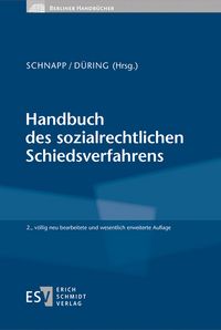 Produktbild: Handbuch des sozialrechtlichen Schiedsverfahrens