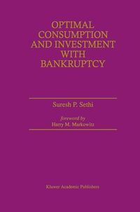 Produktbild: Optimal Consumption and Investment with Bankruptcy