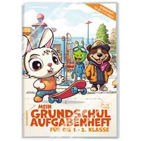 Produktbild: Mein Grundschul-Aufgabenheft 1. und 2. Klasse A5 [Schulstarter] EM