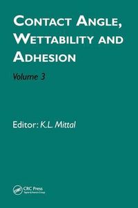 Produktbild: Contact Angle, Wettability and Adhesion, Volume 3