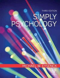 Produktbild: Eysenck, M: Simply Psychology