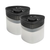 Produktbild: 2 x Entfeuchter Mod. Prisma, 4 x 500 g Nachf&uuml;ller, f&uuml;r R&auml;ume bis ca. 40 m&sup3;