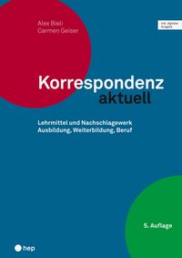 Produktbild: Korrespondenz aktuell (Print inkl. E-Book Edubase, Neuauflage 2026)