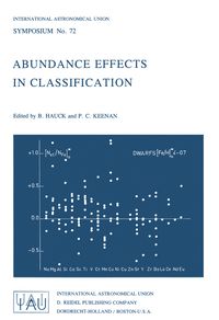 Produktbild: Abundance Effects in Classification