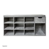 Produktbild: HTI-Living Schuhbank Lisa Beton Schuhbank Lisa Beton