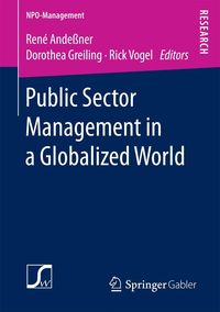Produktbild: Public Sector Management in a Globalized World