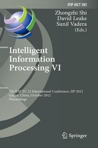 Produktbild: Intelligent Information Processing VI