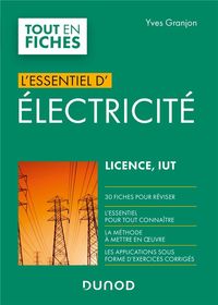 Produktbild: L'essentiel d'&eacute;lectricit&eacute; : licence, IUT