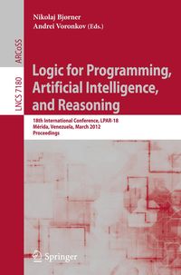Produktbild: Logic for Programming, Artificial Intelligence, and Reasoning