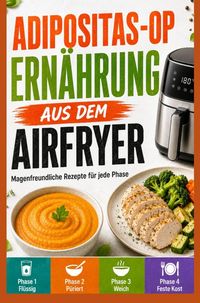 Produktbild: Adipositas-OP Ern&auml;hrung aus dem Airfryer: Magenfreundliche Rezepte f&uuml;r jede Phase - proteinreich, fettarm und alltagstauglich