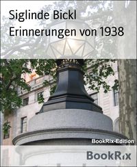 Produktbild: Erinnerungen von 1938