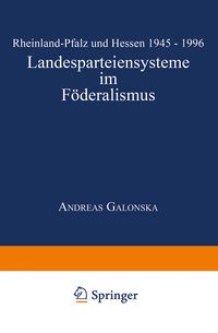 Produktbild: Landesparteiensysteme im F&ouml;deralismus