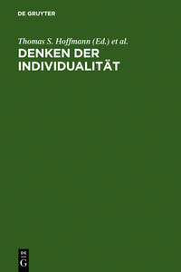 Produktbild: Denken der Individualit&auml;t