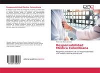 Produktbild: Responsabilidad M&eacute;dica Colombiana