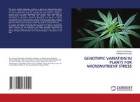 Produktbild: Genotypic Variation in Plants For Micronutrient Stress