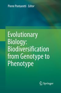 Produktbild: Evolutionary Biology: Biodiversification from Genotype to Phenotype
