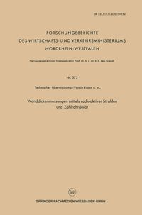 Produktbild: Wanddickenmessungen mittels radioaktiver Strahlen und Z&auml;hlrohrger&auml;t