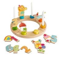 Produktbild: HABA 2013223001 - Geburtstagskranz, 25-teilig, Holz