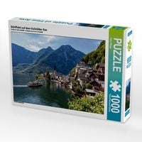 Produktbild: CALVENDO Puzzle Schiffahrt auf dem Hallst&auml;tter See | 1000 Teile Lege-Gr&ouml;&szlig;e 64x48cm Foto-Puzzle f&uuml;r gl&uuml;ckliche Stunden