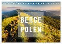 Produktbild: Berge. Polen (Tischkalender 2027 DIN A5 quer), CALVENDO Monatskalender