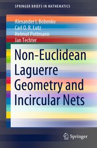 Produktbild: Non-Euclidean Laguerre Geometry and Incircular Nets