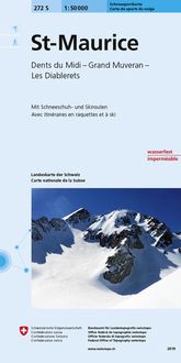 Bild vom Artikel Swisstopo 1 : 50 000 St-Maurice Ski vom Autor 